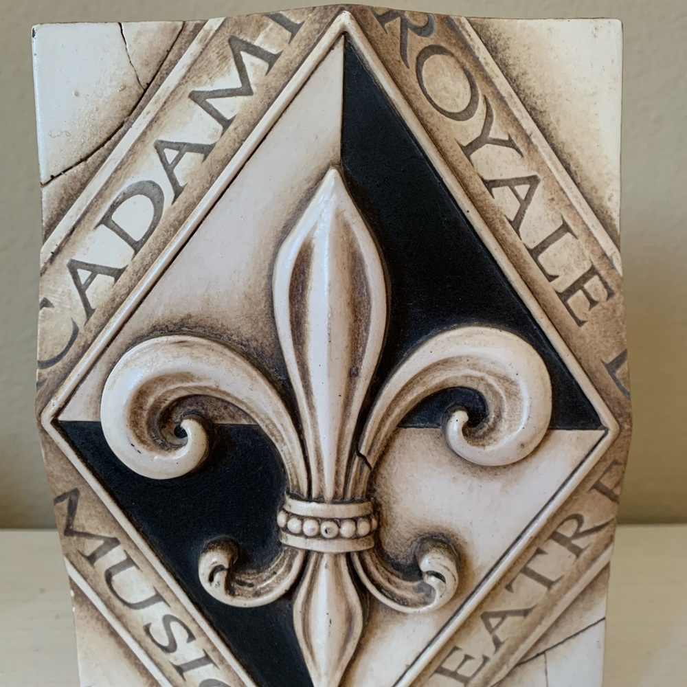 Sid Dickens Memory Block Tile FLEUR DE LIS T84